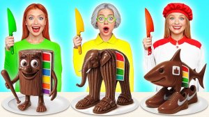 Кулинарный Челлендж: Я против Бабушки | Смешные Ситуации с Едой от Multi DO Challenge