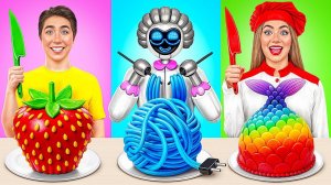 Кулинарный Челлендж: Я против Робота Бабушки | Вкусные Кухонные Лайфхаки от Multi DO Challenge