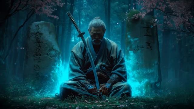 Последний самурай - Нежная музыка Японии, фоновая музыка для отдыха и расслабления