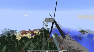 Установка ветрогенератора с модом Industrial Craft