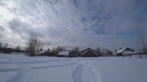 Устал от города, рванули на 23 февраля в деревню