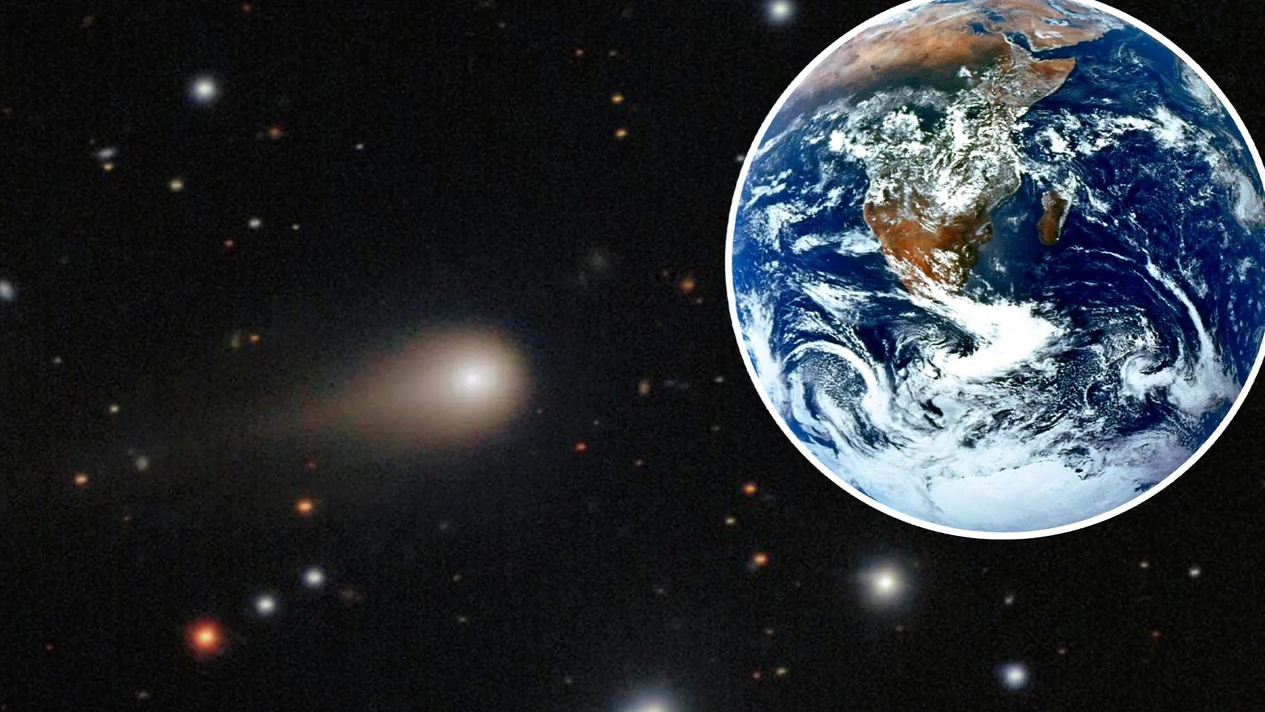 Комета 3I/ATLAS пролетела мимо Земли 19.12.2025. смотреть онлайн