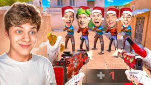 😱Затроллил ВСЕХ ЮТУБЕРОВ и Притворился Читером… (STANDOFF 2)