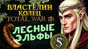 Властелин Колец Total War - прохождение за Лесных Эльфов - мод The Dawnless Days (Rise of Mordor)-#5