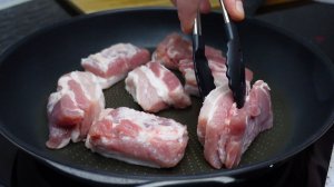 Свиная грудинка ПО КИТАЙСКИ можно готовить КАЖДЫЙ ДЕНЬ. Свиная грудинка на сковороде.