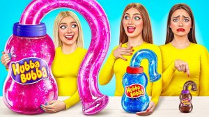 Большая, Средняя или Маленькая Тарелка Челлендж | Съедобная Битва от Multi DO Challenge