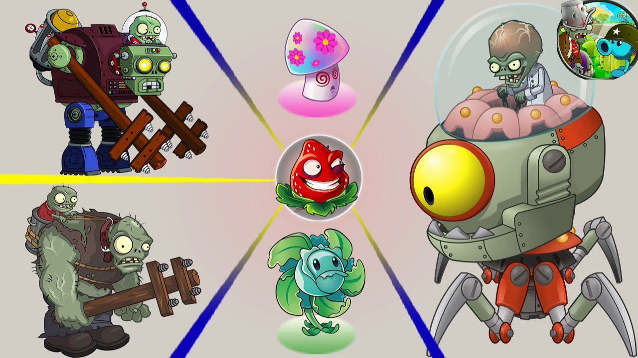 Растения против Зомби PvZ Plants vs Zombies ПвЗ Выигрываем каждый бой! смотреть онлайн