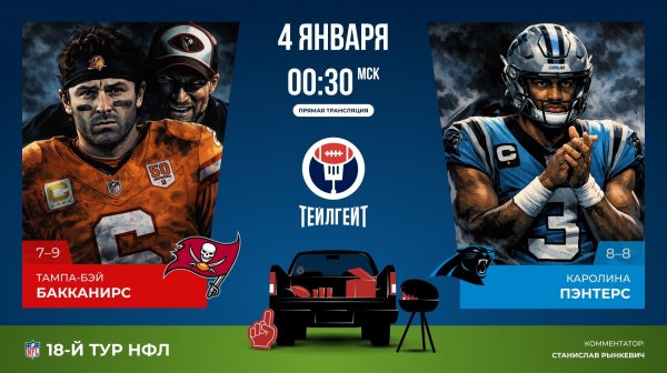 НФЛ. 18-й тур. «Тампа-Бэй» — «Каролина»