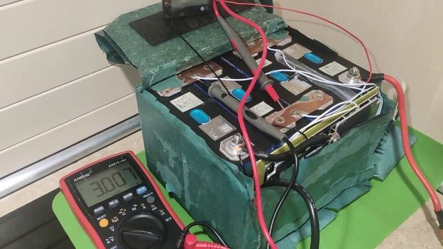 LiFePo4 аккумулятор Small Den 120 Ah 12V. Часть 3-Тест емкости. смотреть онлайн