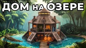ДОМ на ОЗЕРЕ. ИСТОРИЯ КАК Я ПРИРУЧИЛ КРОКОДИЛА в РАСТ