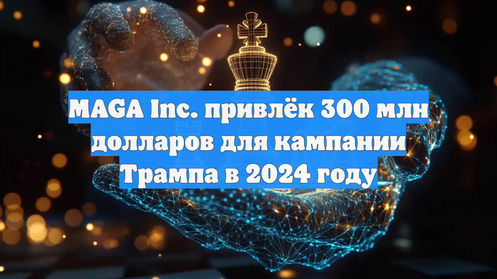 MAGA Inc. привлёк 300 млн долларов для кампании Трампа в 2024 году