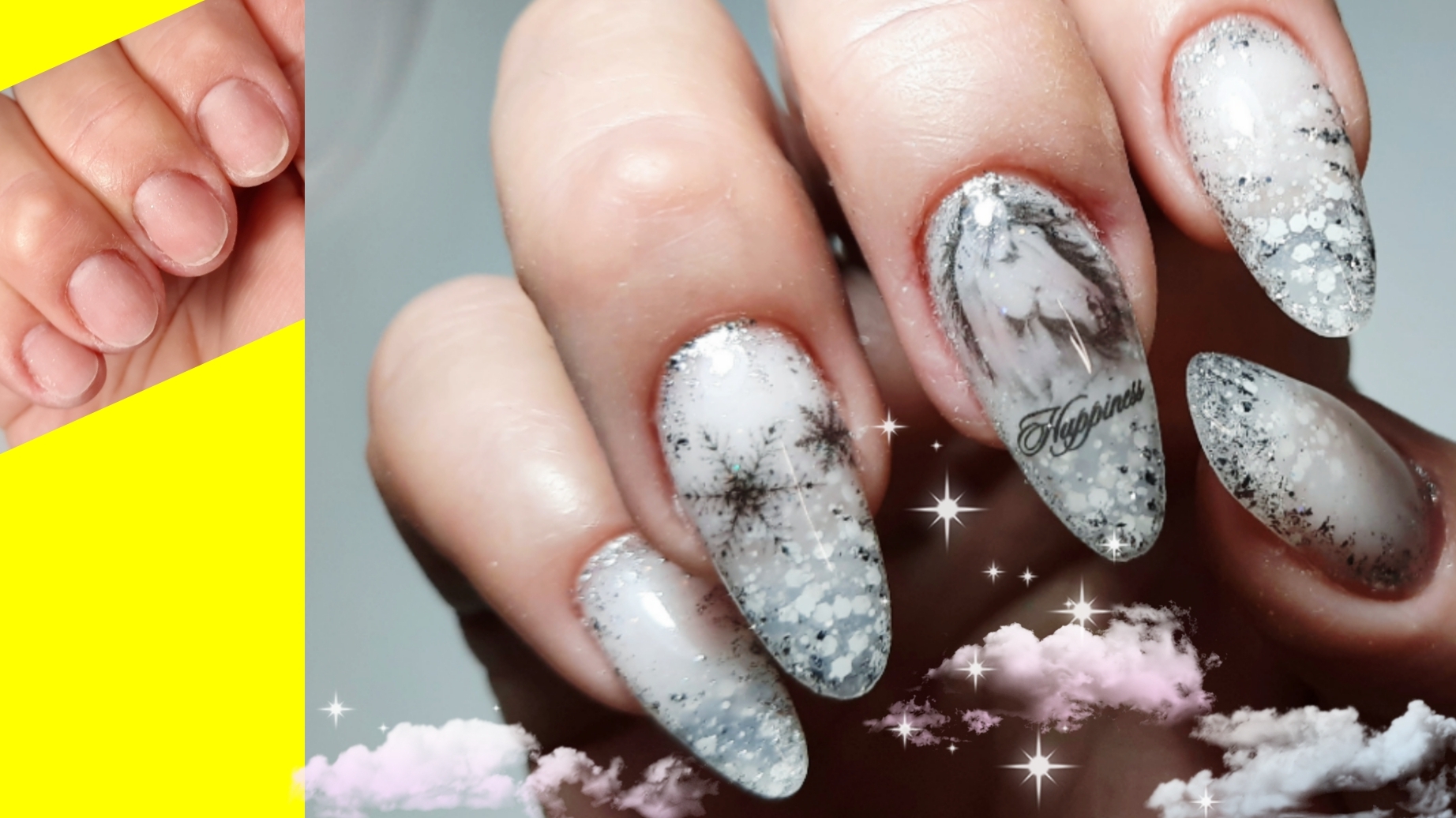 *718*Наращивание свободного края гелем KOZA на Верхние формы.Быстрый Дизайн Зима 2026. смотреть онлайн