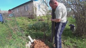 Майские празники в деревне,много работы после зимы