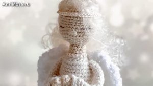 Амигуруми: схема Рождественский ангел | Игрушки вязаные крючком