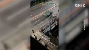 Кадры военной техники на улицах Венесуэлы