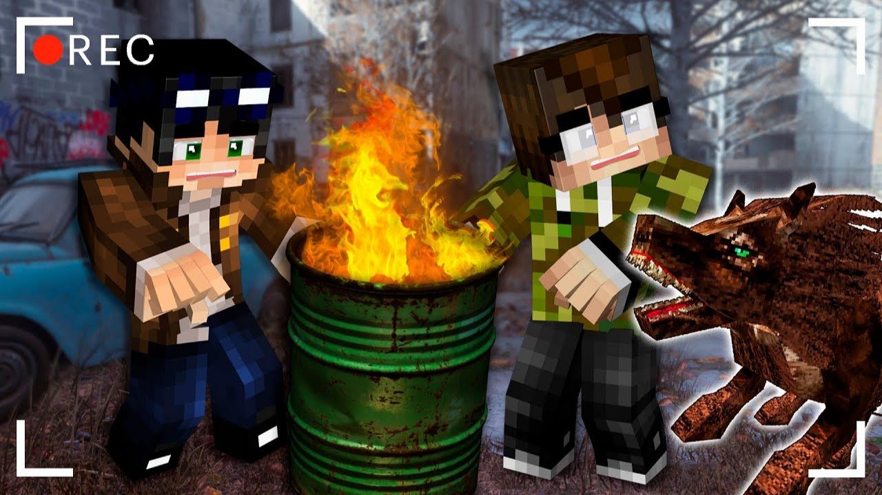 НОЧЬ В ПРИПЯТИ ЖИЗНЬ СТАЛКЕРА ВЫЖИВАНИЕ В ЧЕРНОБЫЛЕ МАЙНКРАФТ смотреть онлайн