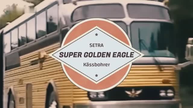 История Гармошек -  SETRA Super Golden Eagle  Kässbohrer и другие сочленённые автобусы для США