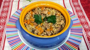 Перловка с мясом в горшочках из тик тока