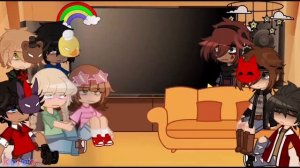 📹 Micheal's Past Classmates React to the Future || FNaF Gacha ||