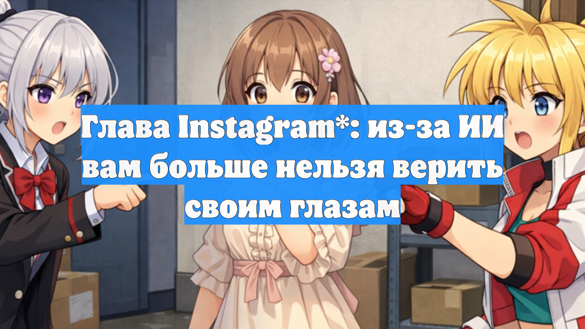 Глава Instagram*: из-за ИИ вам больше нельзя верить своим глазам