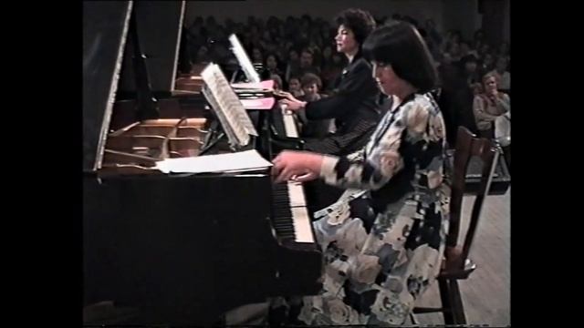 Игорь Рехин. 4 пьесы для фортепиано в 4 руки. Исп.: Ольга Акименко и Вероника Деребина