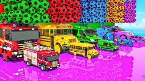 Мультяшки про машинки - Веселые машинки для малышей - Детские стишки и песенки для малышей