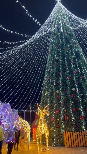 ВОЛШЕБНАЯ ГОРОДСКАЯ ЁЛКА 😍🎄 смотреть онлайн