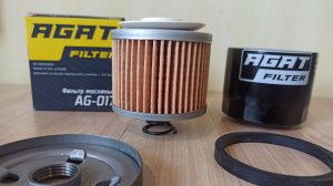 AGATFILTER AG-017. Распил масляного фильтра