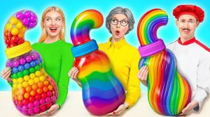 Кулинарный Челлендж: Я против Бабушки | Съедобная Битва от Multi DO Challenge