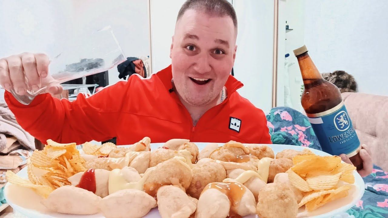 МУКБАНГ ФАСТФУД Горячая штучка / ОБЖОР Хотстеры, Чебупели и ПИВО / MUKBANG ASMR смотреть онлайн