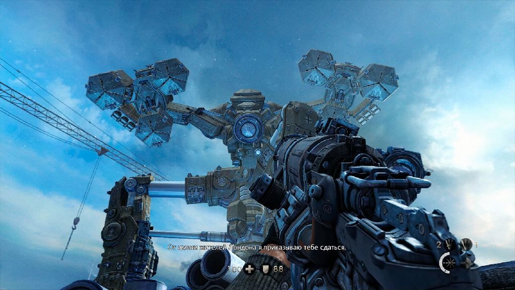 Погром в убежище / Wolfenstein - The New Order #9