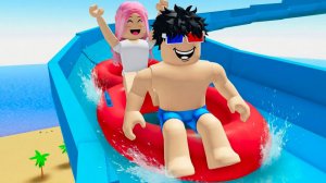 🏊МЫ КУПИЛИ И ПРОКАЧАЛИ СОБСТВЕННЫЙ АКВАПАРК В РОБЛОКС! ШЕДИ И ЛЕСКА ROBLOX