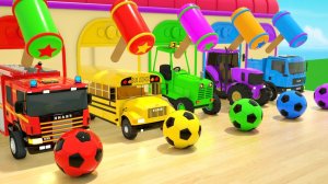 Мультяшки про машинки Развивающие видео для детей Популярные детские песни детские стишки и песни