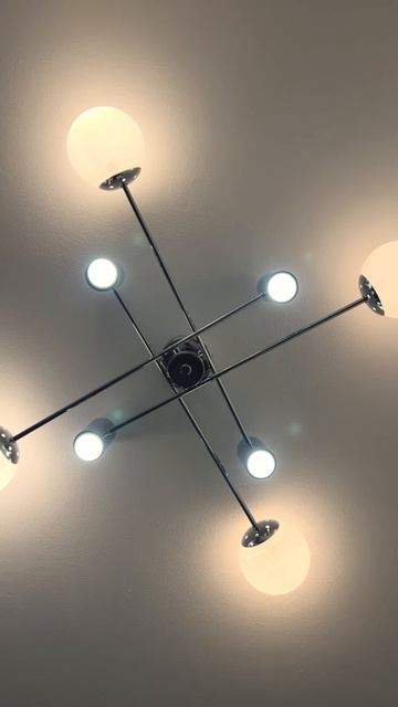 Люстра Ollega 9140-3+3, хром смотреть онлайн