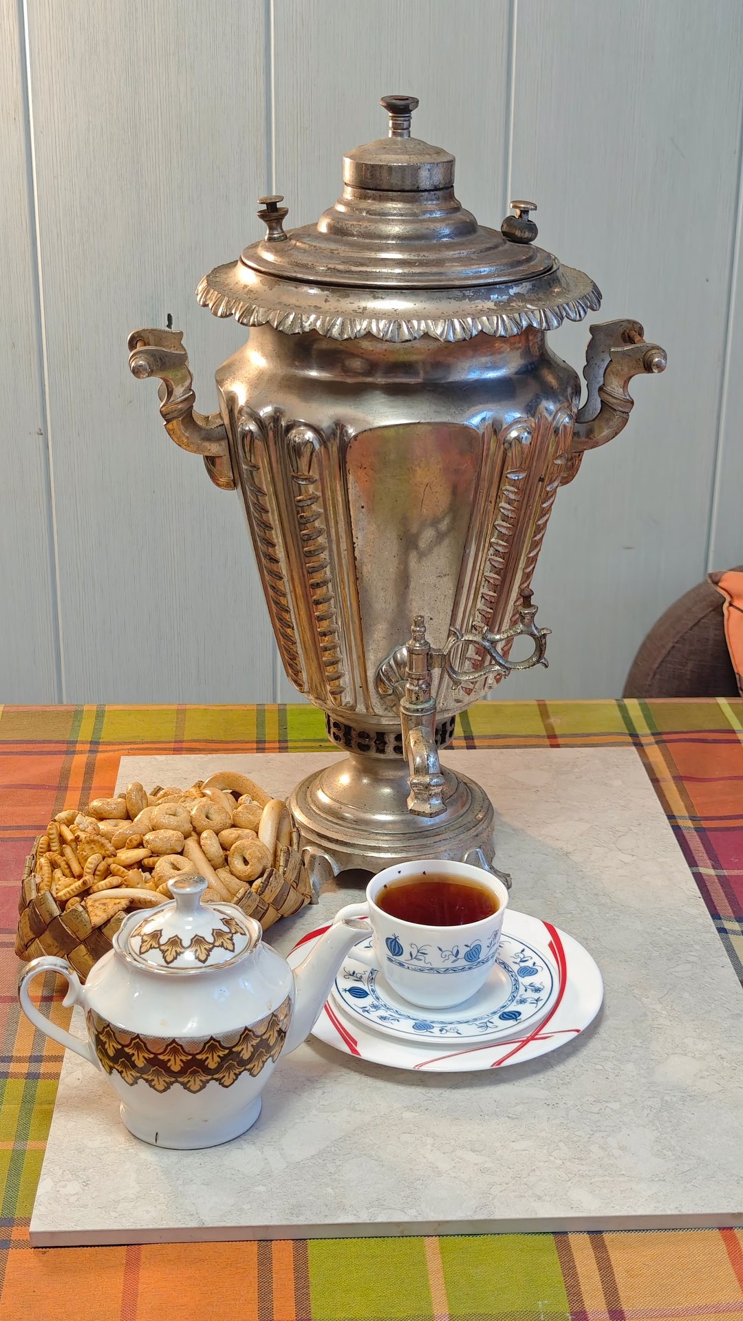 Самовар жаровой - настоящее праздничное чаепитие