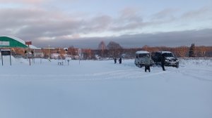 На УАЗах по снежной легко ?!?!?!