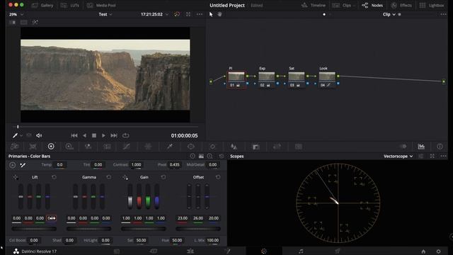 Покрасить F-Log в стиле фильма "DUNA" | Davinci Resolve смотреть онлайн