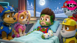 Щенячий патруль и Маршалл. Залипательное видео. Мультфильм для детей и малышей. Анимация 48