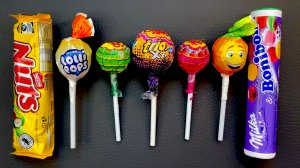 Увлекательное ASMR видео: нарезка леденцов, шоколадок и мармеладок