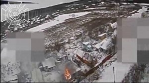 💥Точное попадание по складу матсредств ВСУ в н.п. Рясное !!!