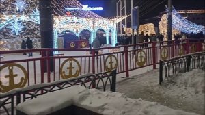 Мурманск. Новогодняя  ночь