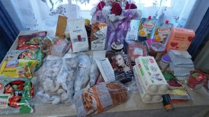 Мы приехали, дорога ужасная, много покупок