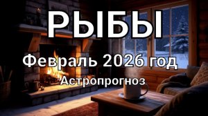 РЫБЫ. Февраль 2026 год. Астропрогноз