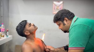 Shamboo Barber INSANE Fire🔥 Head Massage ｜ Intense Relaxation & SLEEP Guaranteed😴 ｜ ASMR Gauta