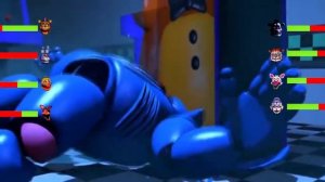 Рокстар Аниматроники VS Кошмарные Фантайм Аниматроники