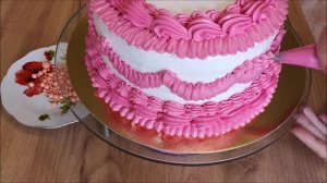 Украшение торта Стиль ЛАМБЕТ