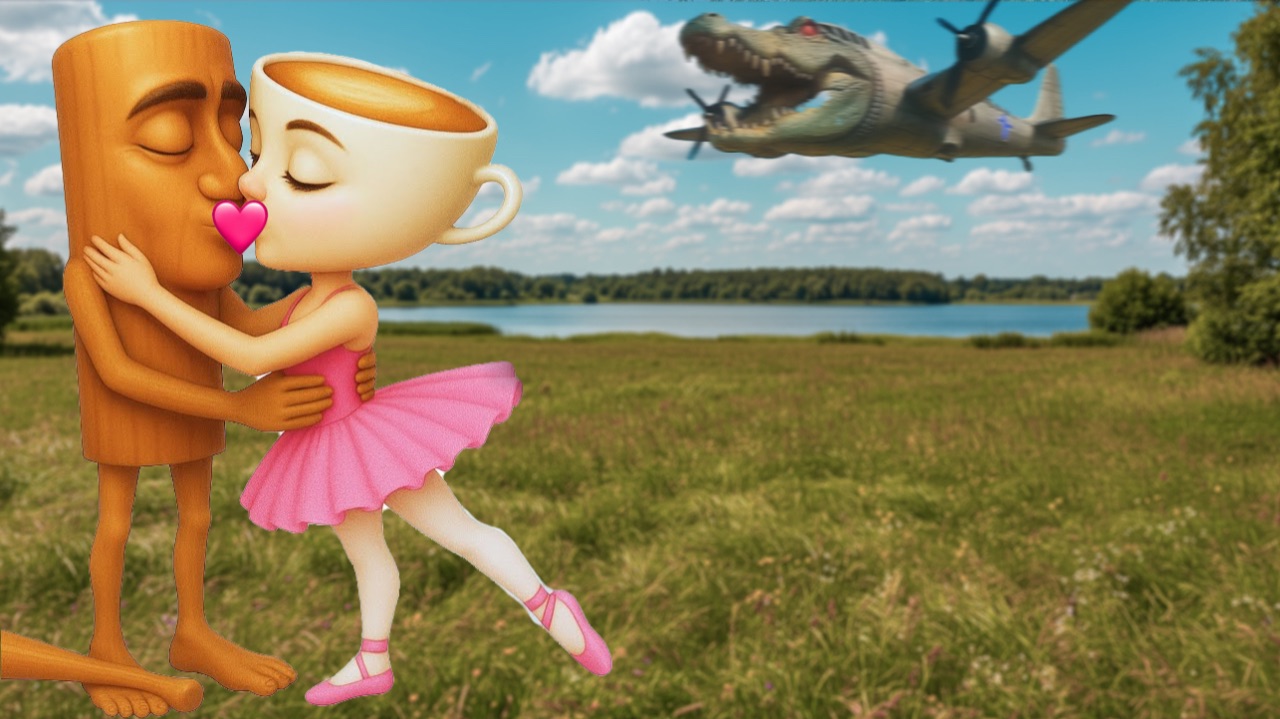 ТУНГ ТУНГ САХУР и БАЛЕРИНА КАПУЧИНА не могут быть вместе из-за БОМБОРДИНО КРОКОДИЛО смотреть онлайн