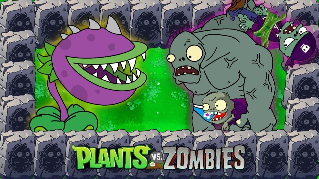 Растения против Зомби Fusion 3.2 Plants vs. Zombies ПвЗ PvZ смотреть онлайн