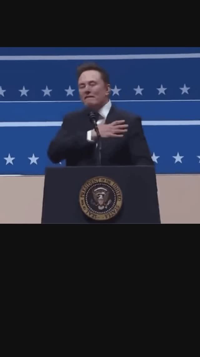 Противоречивый жест Маск. Что это было?🤔😲 смотреть онлайн