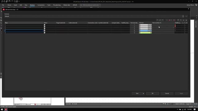 EPLAN P8 Pro Panel - Как автоматически проектировать клеммные колодки! смотреть онлайн
